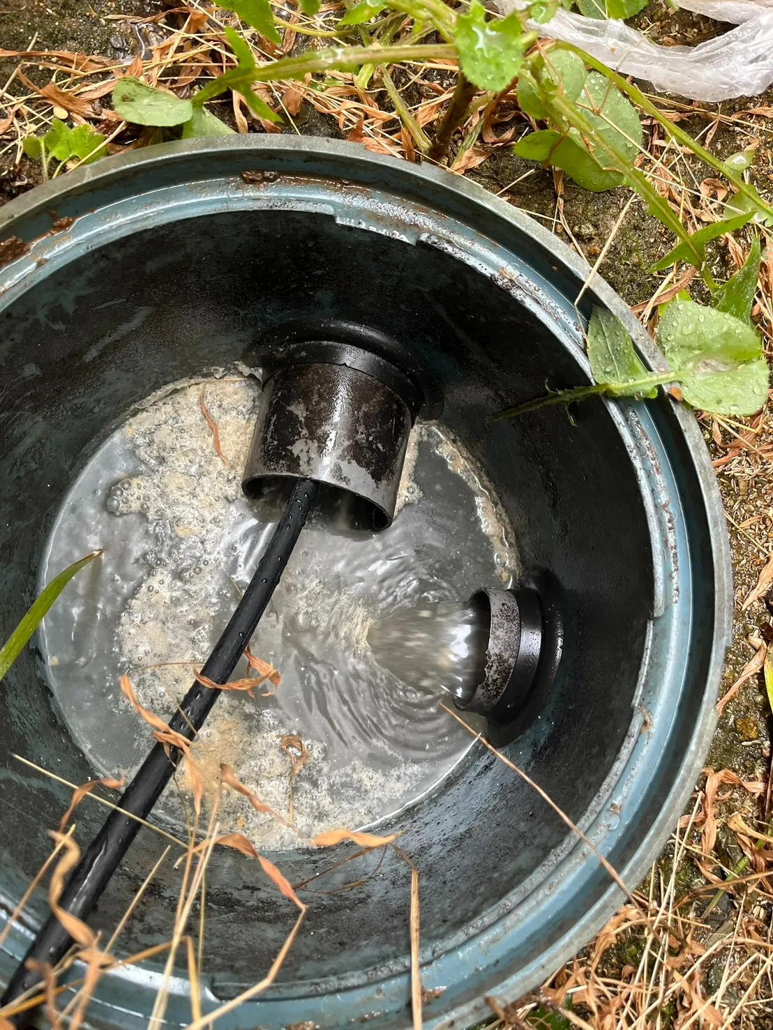 キッチン排水詰まり（高圧洗浄）